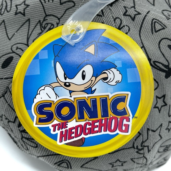 Sonic the Hedgehog snapback adjustable hat cap - Picture 9 of 10